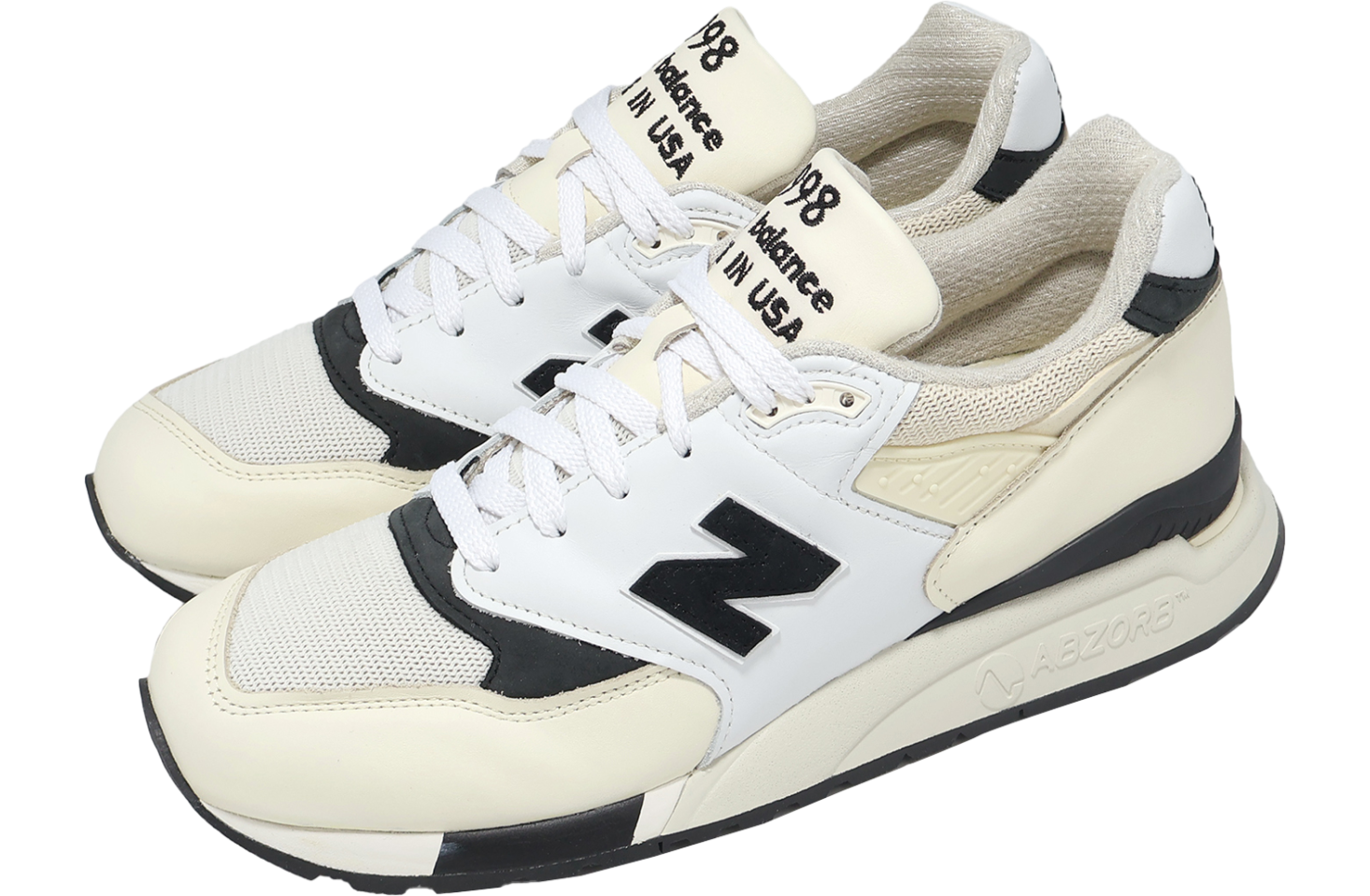 New Balance 998 Beige / Black