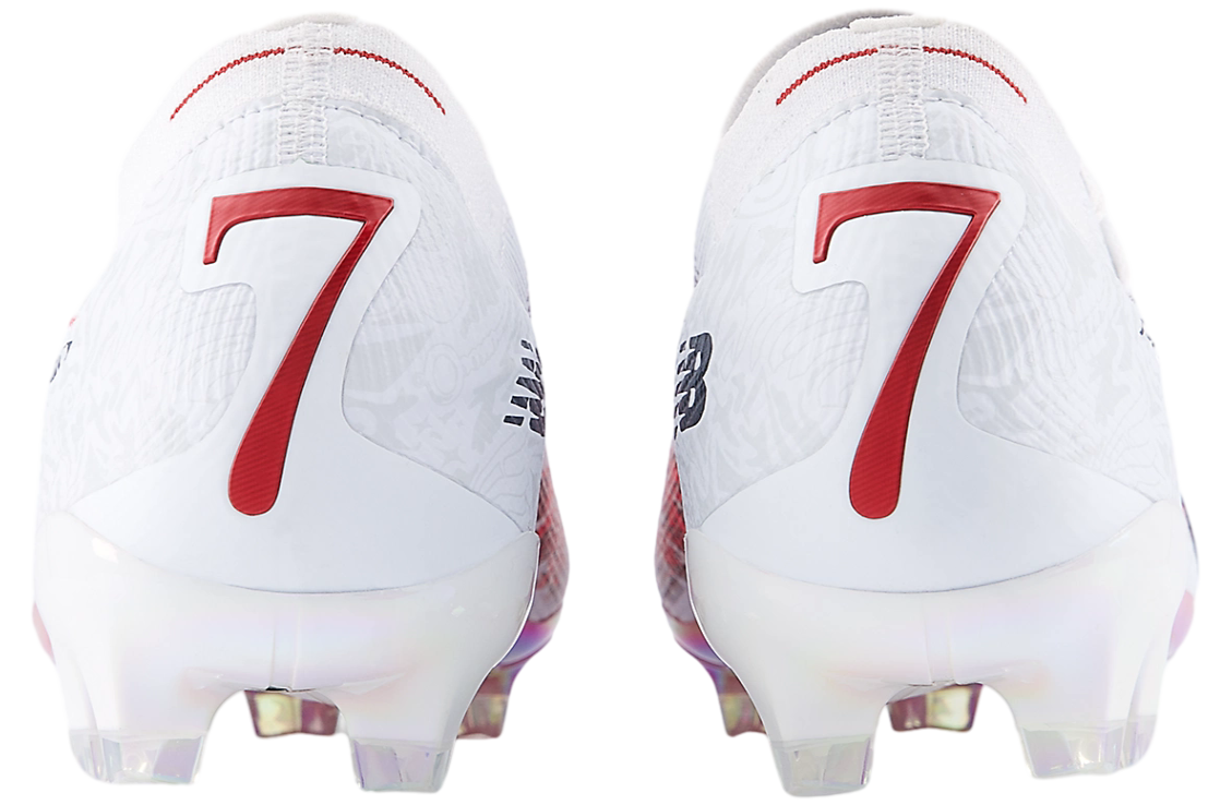 New Balance Bukayo Saka x Furon Elite FG V8 White / Burgundy