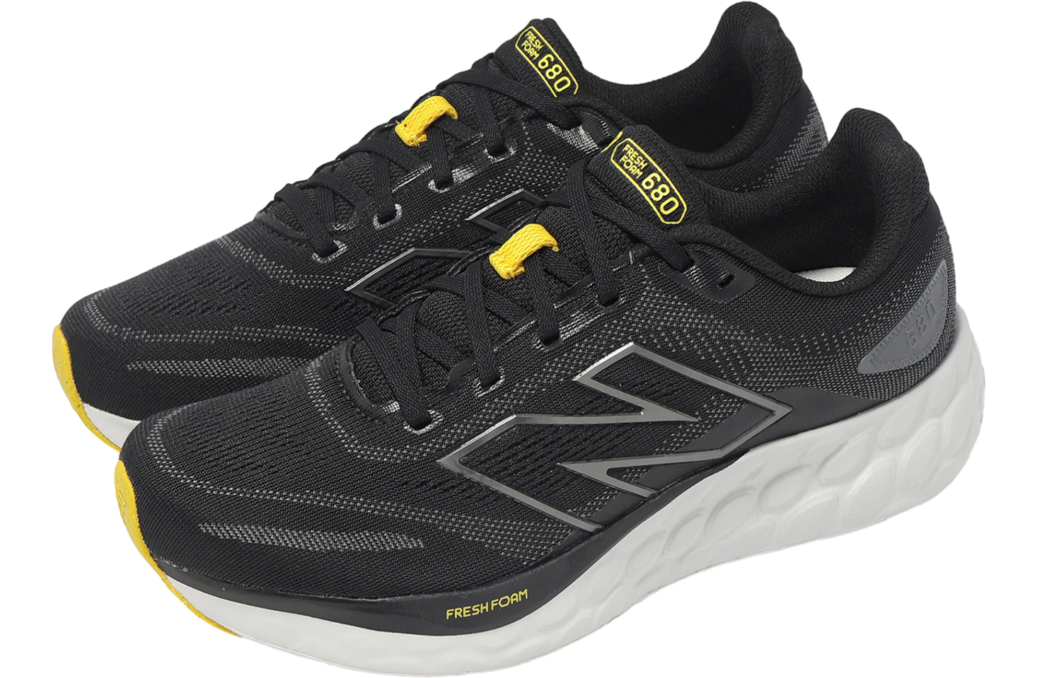 New Balance Fresh Foam 680 V8 4E Extra Wide Black / Castlerock