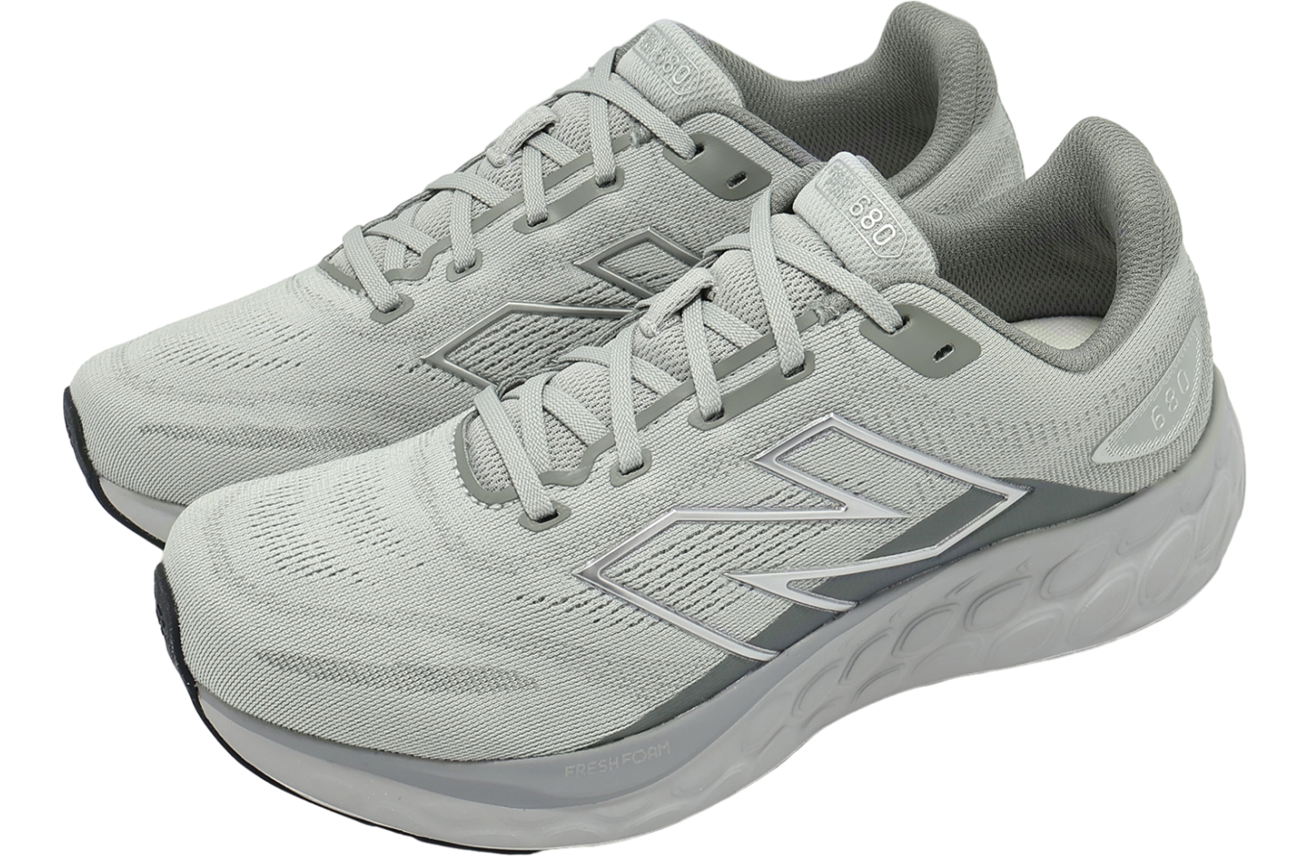 New Balance Fresh Foam 680 V8 4E Wide Grey / Silver