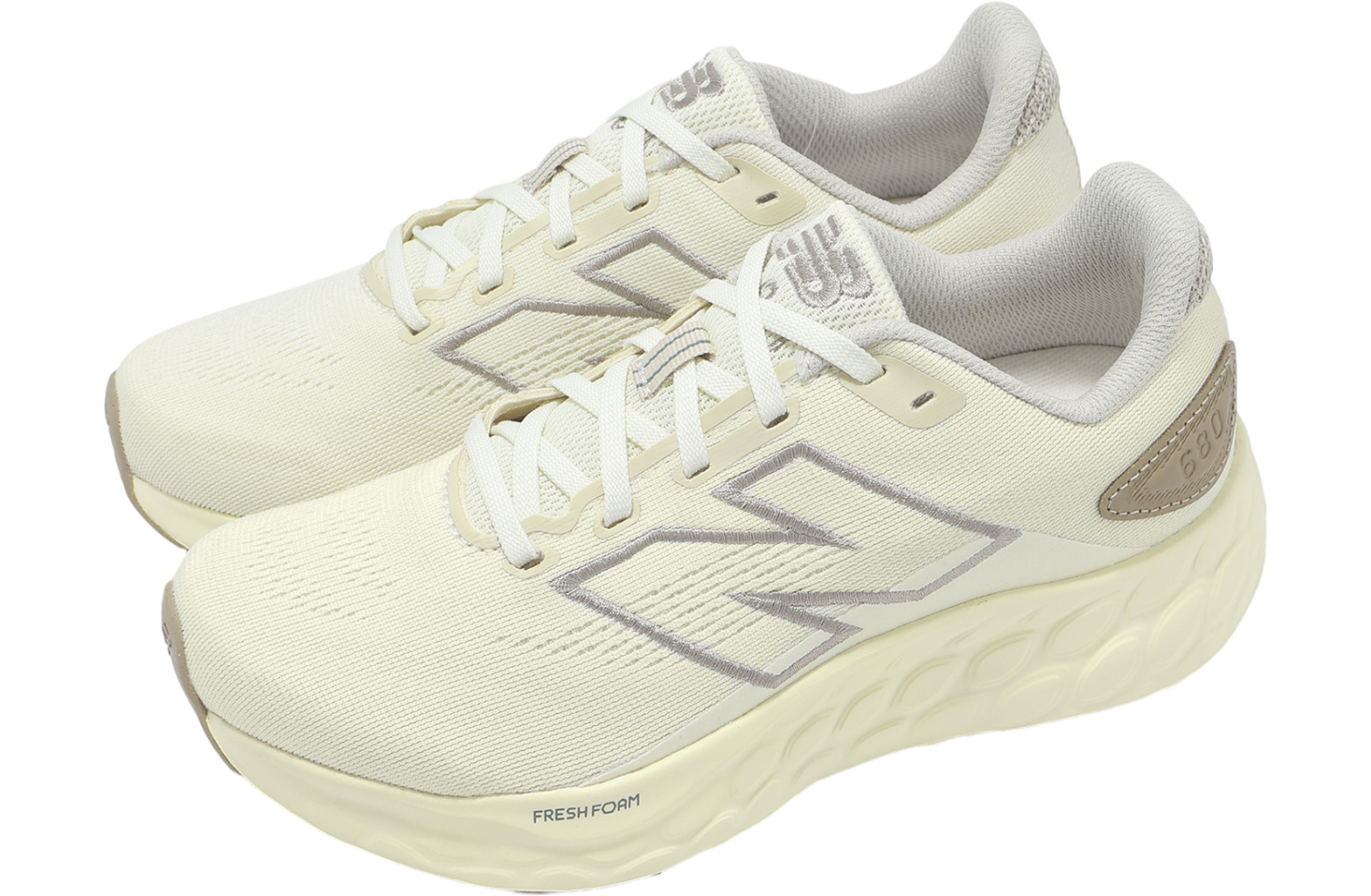 New Balance Fresh Foam 680 V8 D Wide WMNS Beige / Grey - May