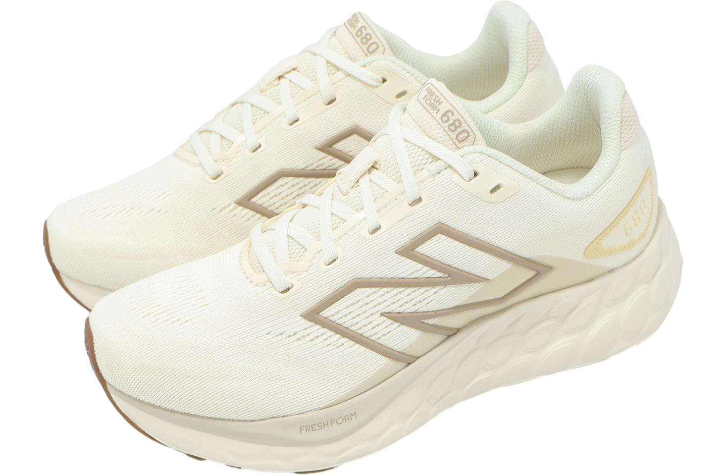 New Balance Fresh Foam 680 V8 D Wide WMNS Ivory / Beige