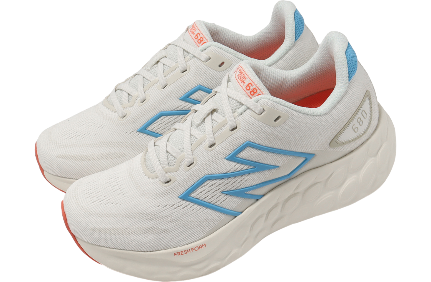 New Balance Fresh Foam 680 V8 D Wide WMNS White / Blue