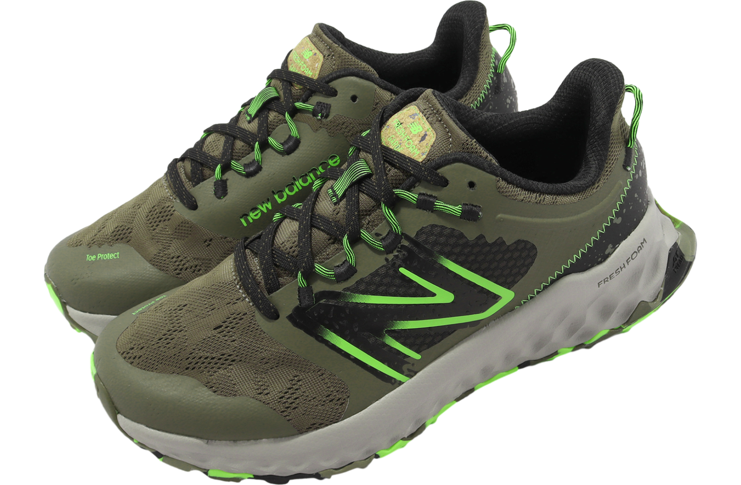 New Balance Fresh Foam Garoe 1V 2E Wide Green / Grey