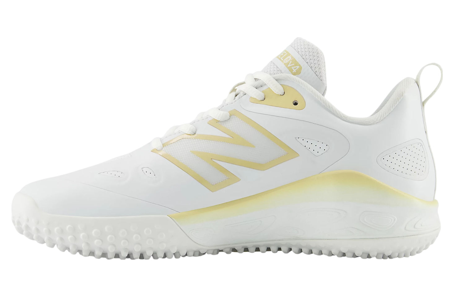 New Balance Fresh Foam Velo v4 Turf-Trainer WMNS White / Team Gold