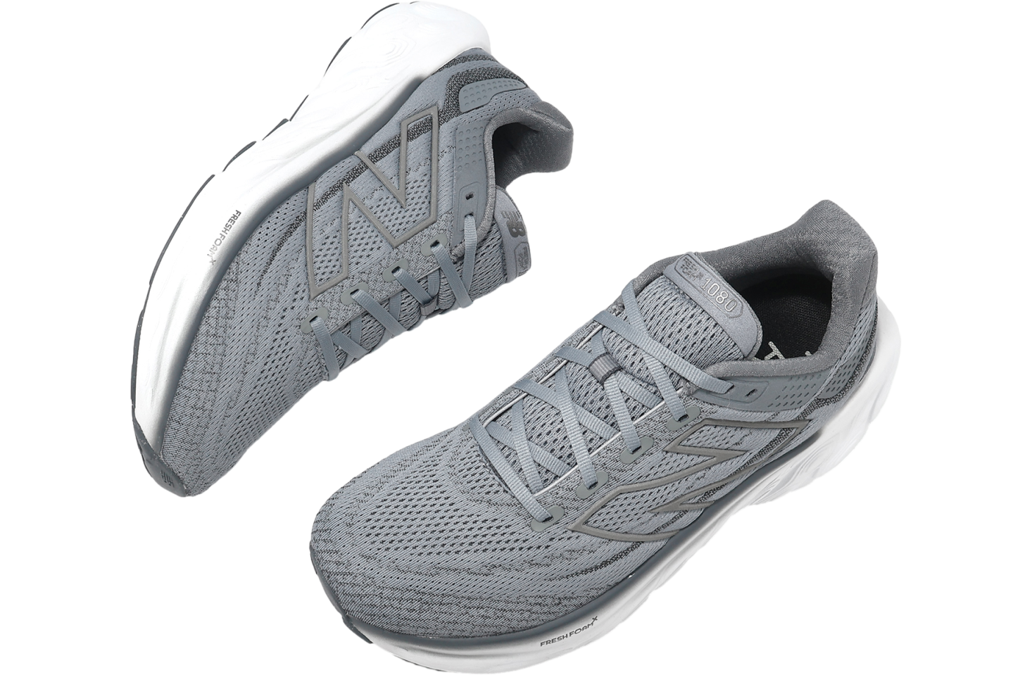 【完全未使用】【26.0】newbalance 1080 v13 2E New Balance Fresh Foam X 1080 V13 2E Wide Grey / White - Mar