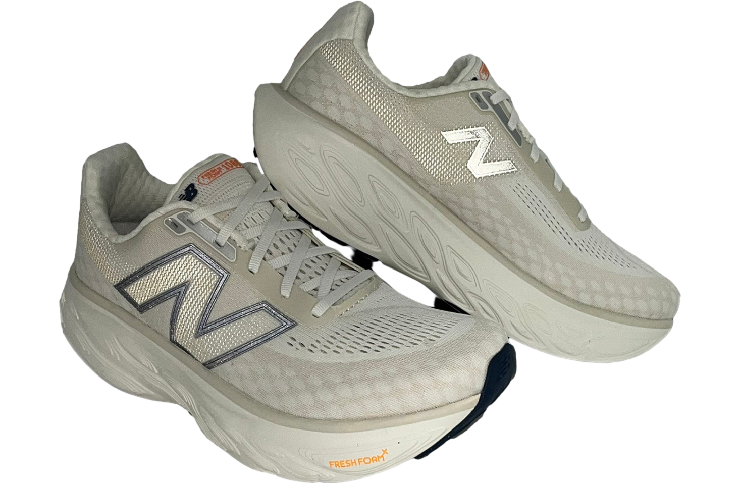 New Balance Fresh Foam X 1080 V14 2E Wide Beige / Navy - Feb