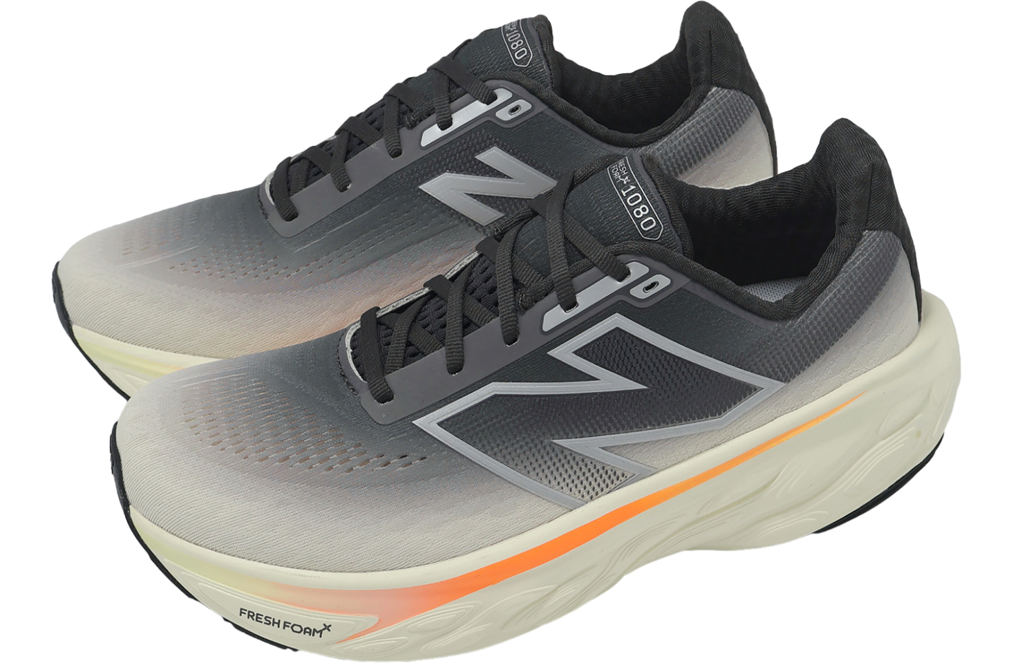 New Balance Fresh Foam X 1080 v14 2E Wide Black / Beige
