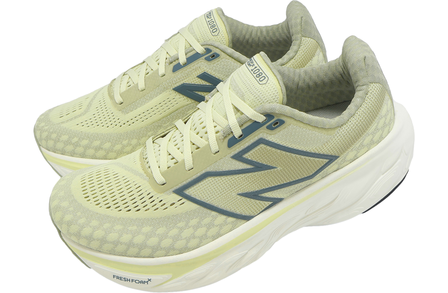 New Balance Fresh Foam X 1080 V14 2E Wide Pale Moss / New