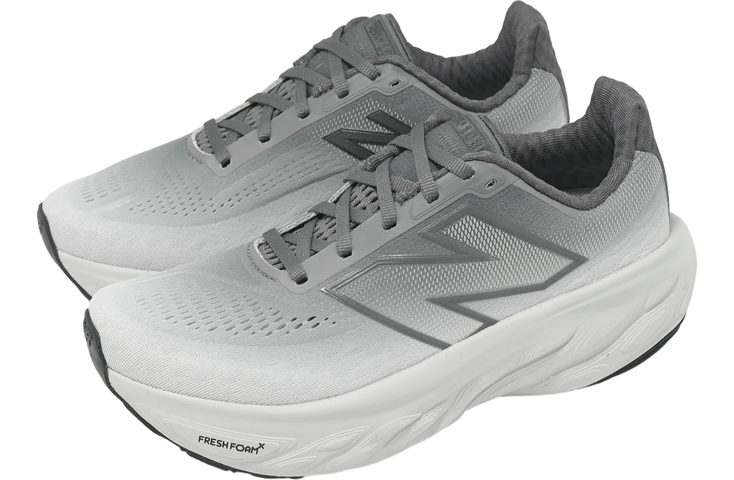 New Balance Fresh Foam 1080 グレー New Balance Fresh Foam X 1080 V14 D Wide WMNS Grey - May