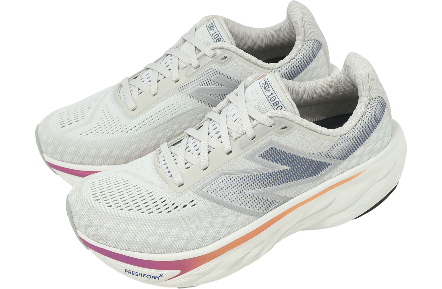 New Balance Fresh Foam X 1080 V14 D Wide WMNS Grey Matter / Silver Metallic