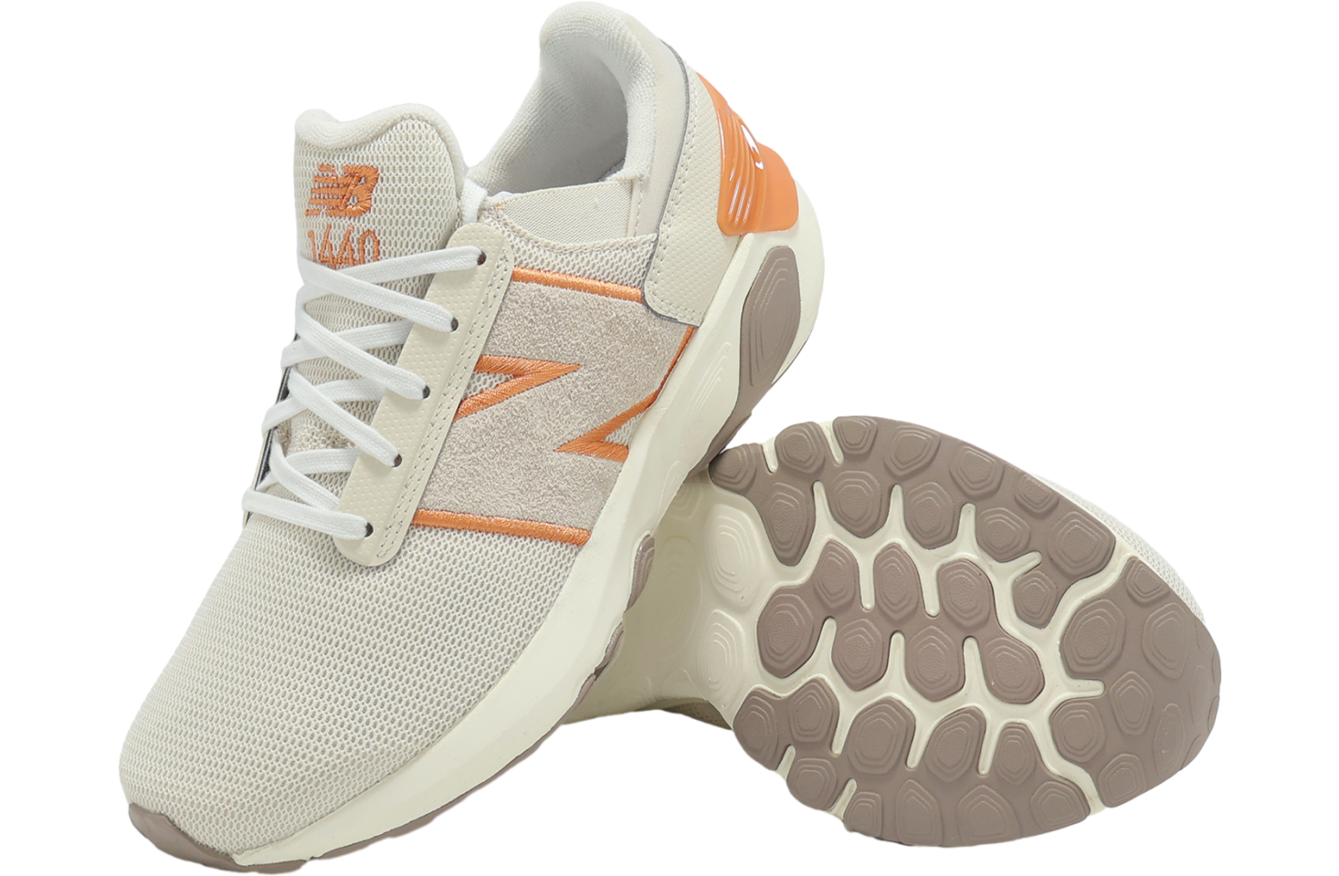 Size 11.5- wide 2 E New Balance Fresh Foam X 1440 Linen Copper W Gray Cream READ New Balance Fresh Foam X 1440 Linen Copper W for sale | eBay main image 4