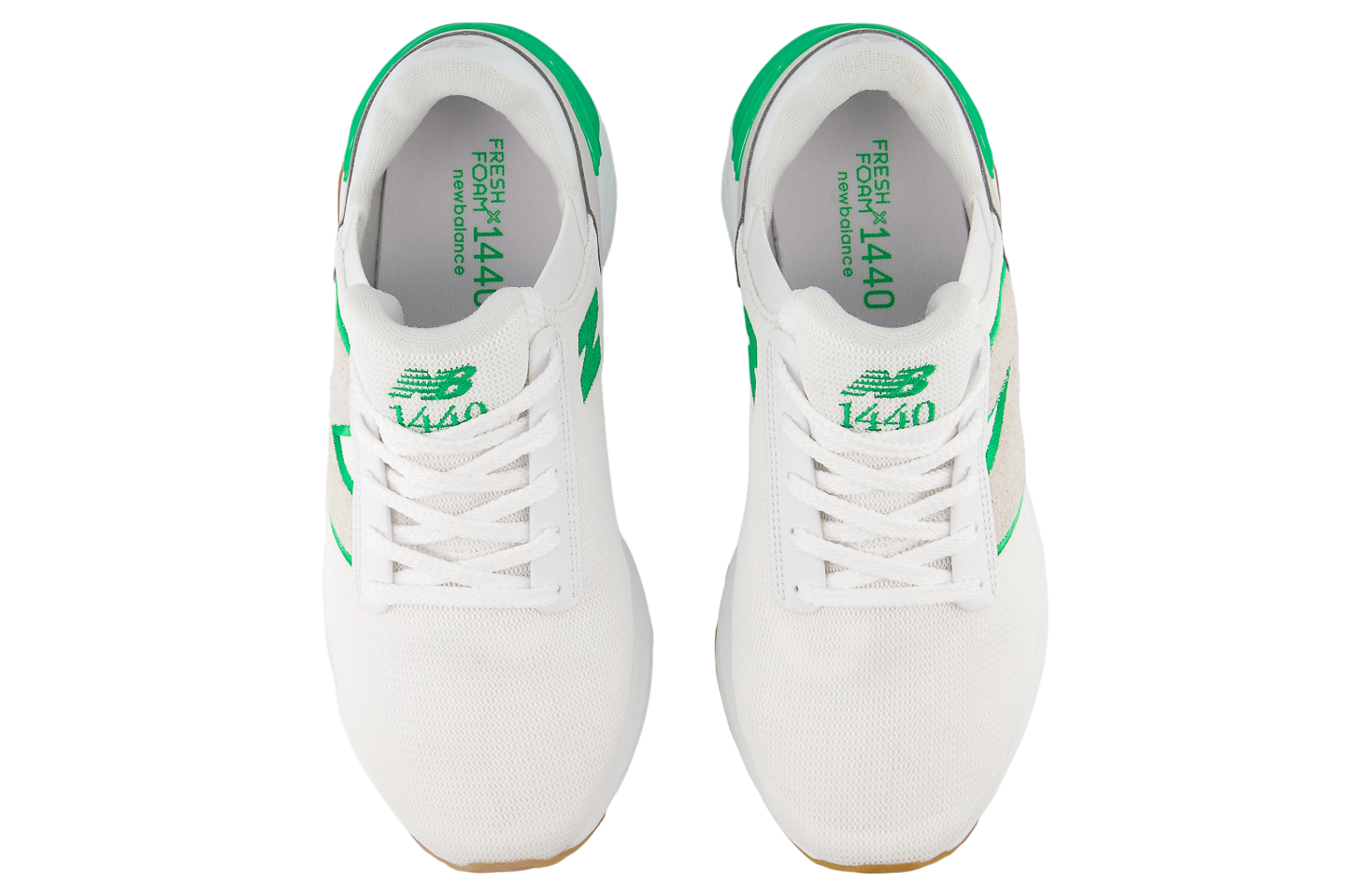 New Balance Fresh Foam X 1440 White / Kelly Green