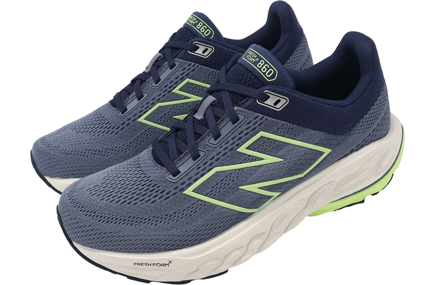 New Balance Fresh Foam X 860 V14 2E Wide Blue / Green