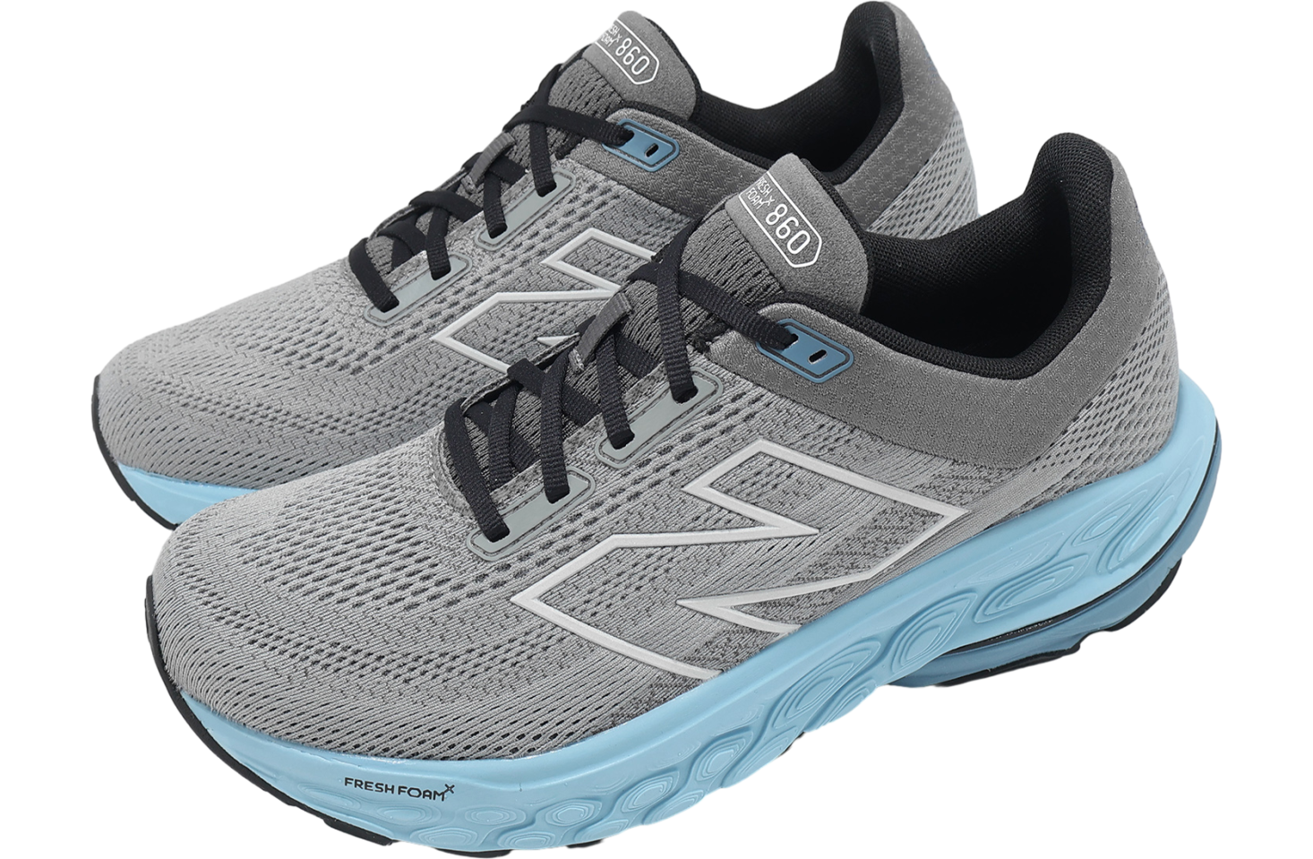 New Balance Fresh Foam X 860 V14 2E Wide Slate Grey / Chrome Blue