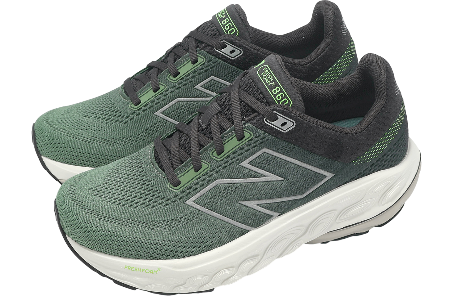 New Balance Fresh Foam X 860 V14 4E Extra Wide Dark Juniper / Black Cement