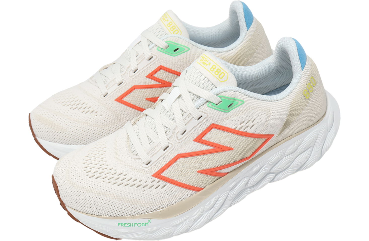 New Balance Fresh Foam X 880 V14 D Wide WMNS Sea Salt / Gulf Red