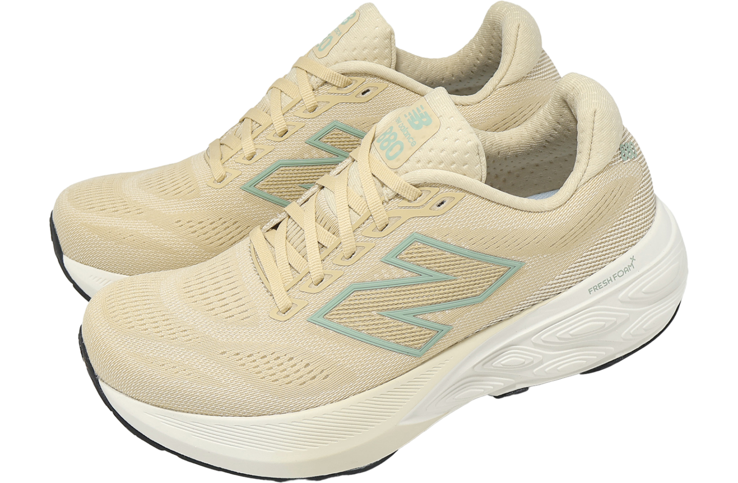 New Balance Fresh Foam X 880 V15 2E Wide Ivory / Grey