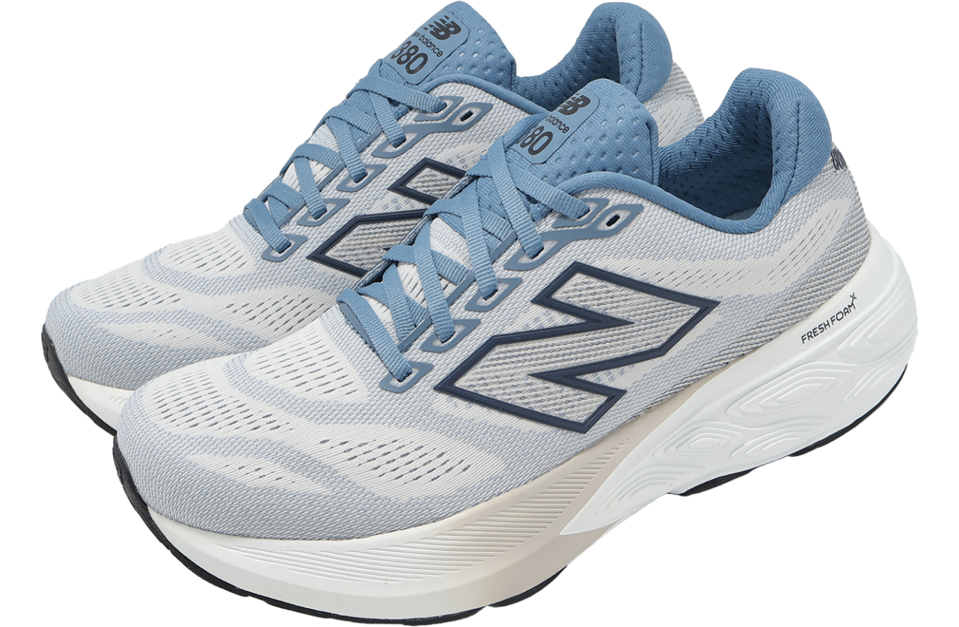 New Balance Fresh Foam X 880 V15 2E Wide Shoreline Blue / Black