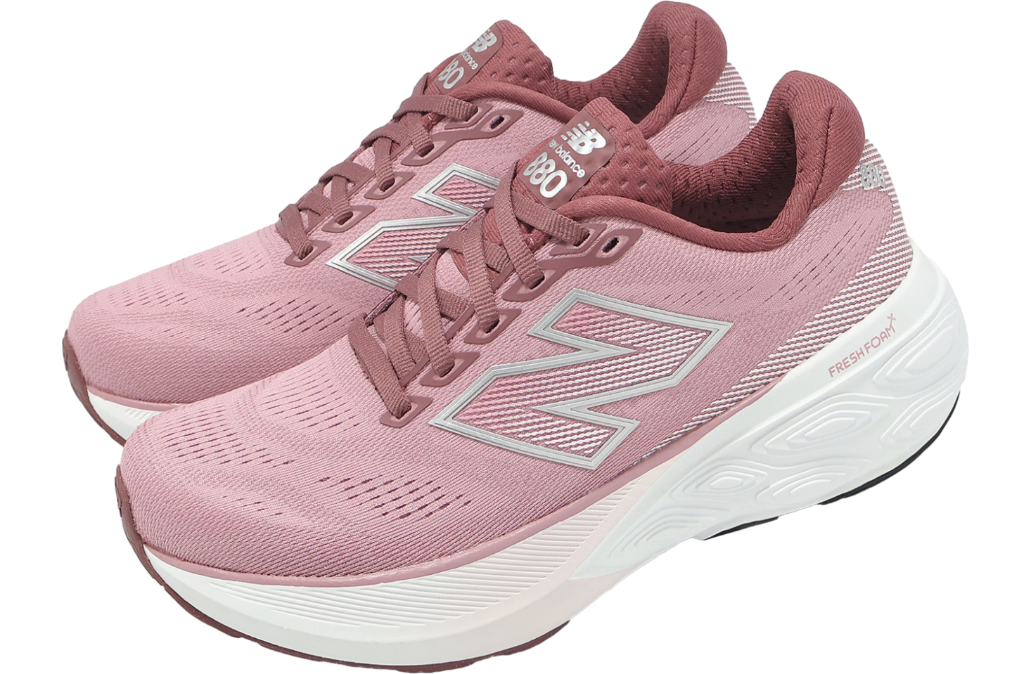 New Balance Fresh Foam X 880 V15 D Wide WMNS Washed Burgundy / Pink Taffy