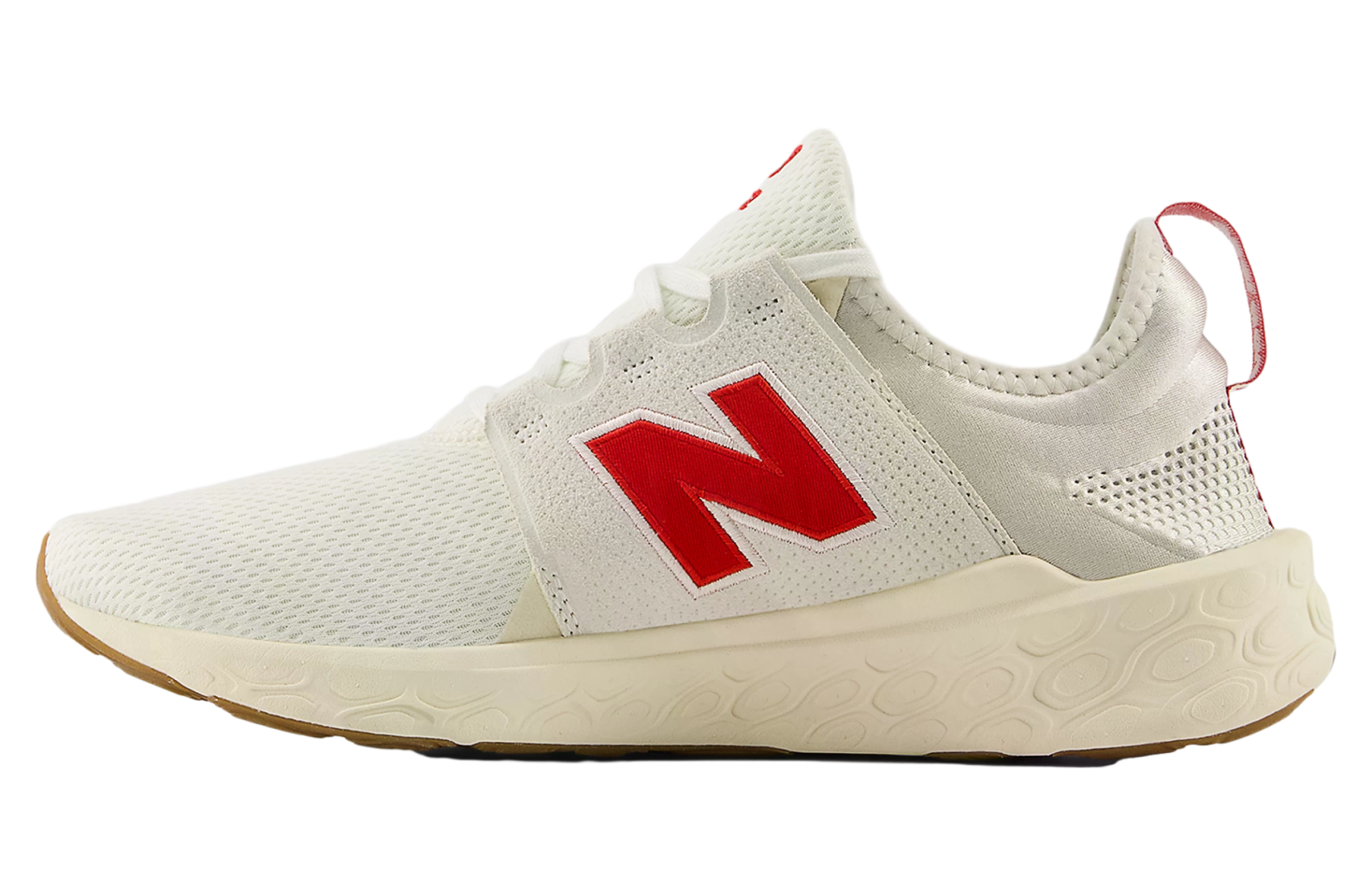 New Balance Fresh Foam X Cruz v3 Sea Salt / Team Red