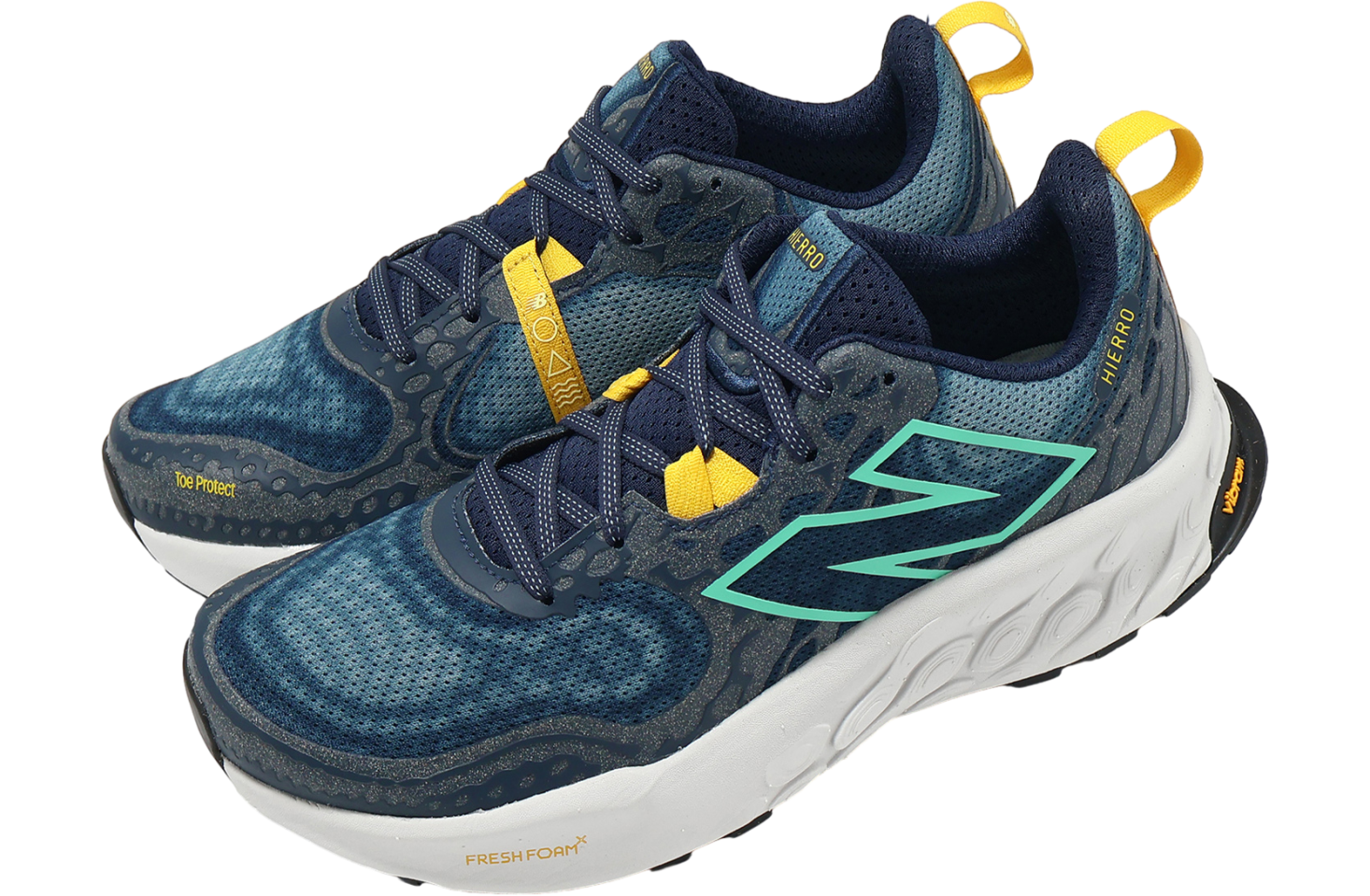 New Balance Fresh Foam X Hierro V8 2E Wide Navy / White