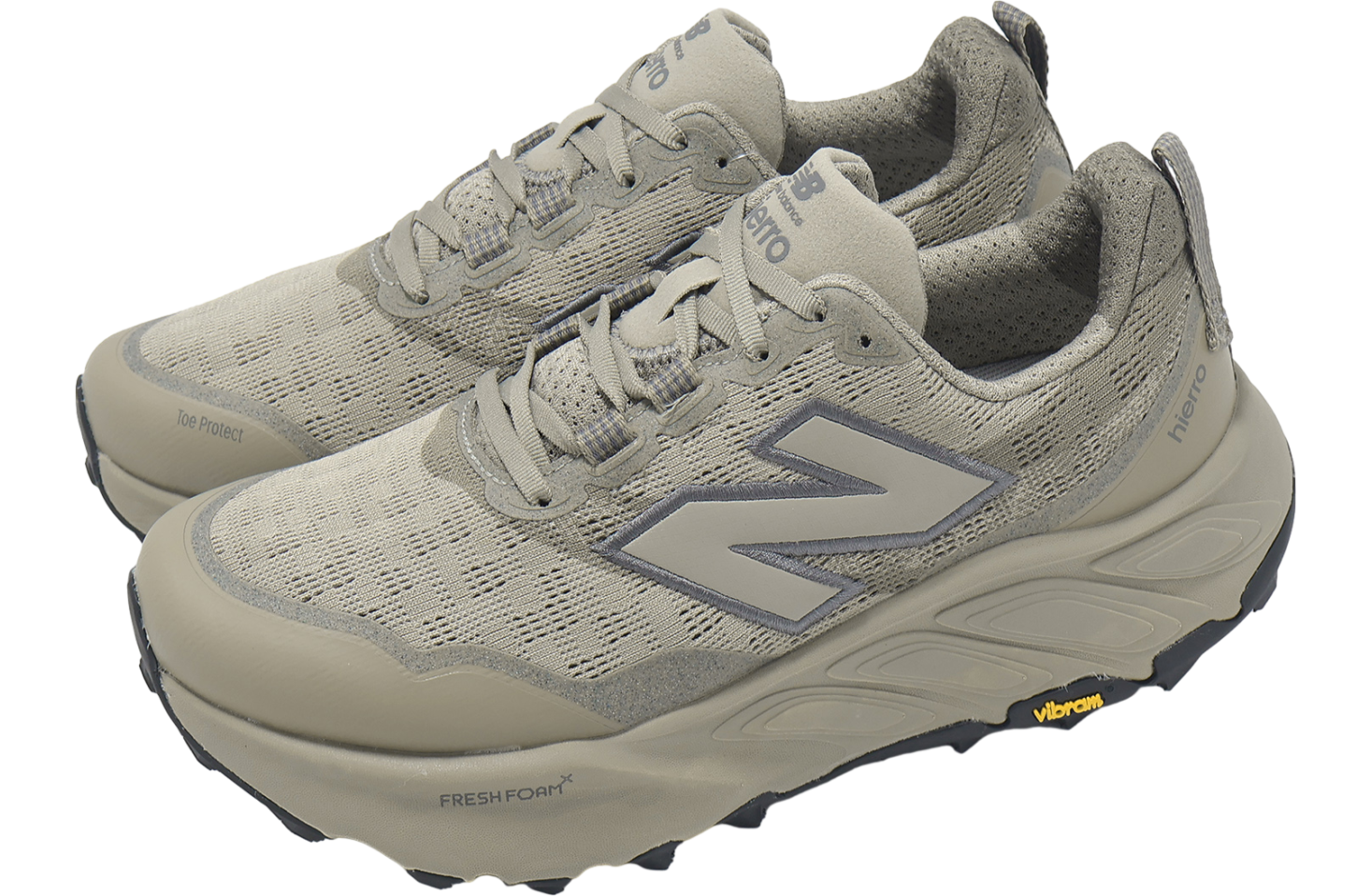 New Balance Fresh Foam X Hierro V9 2E Wide Brown / Grey