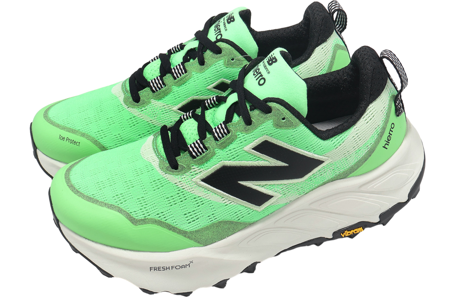 New Balance Fresh Foam X Hierro V9 2E Wide Green / Black