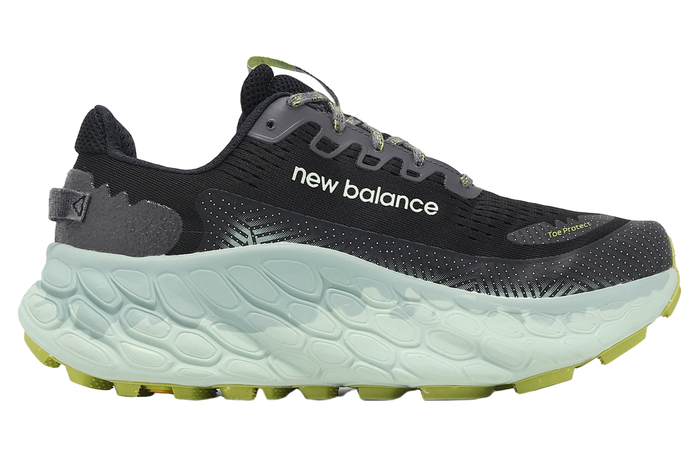 New Balance Fresh Foam X More Trail V3 2E Wide Black / Green