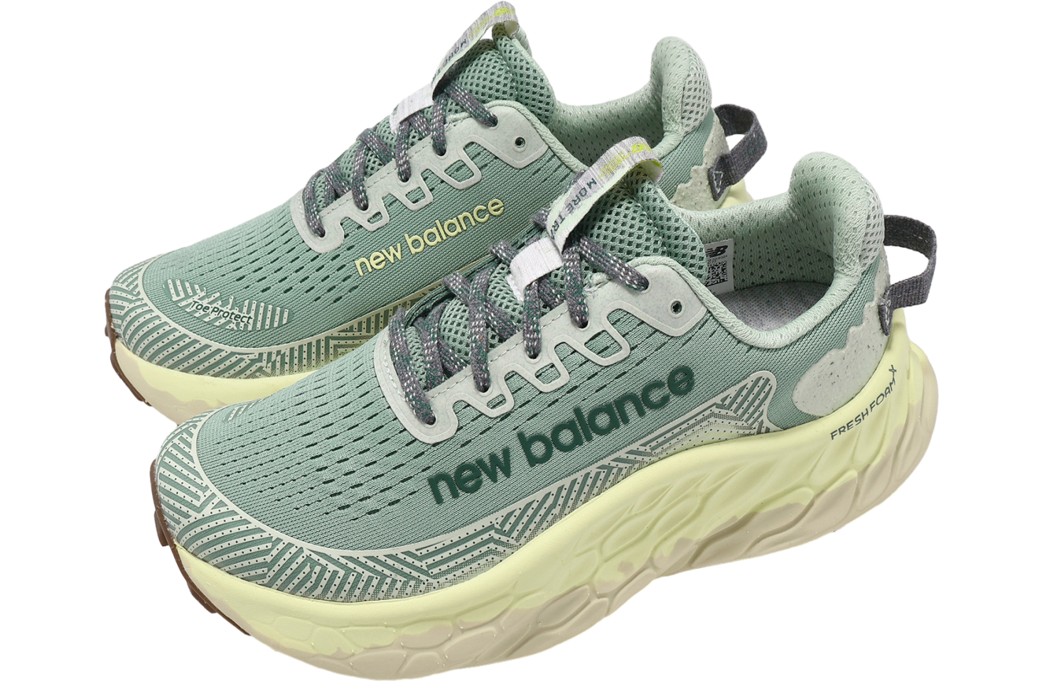 New Balance Fresh Foam X More Trail V3 D Wide WMNS Green / Yellow