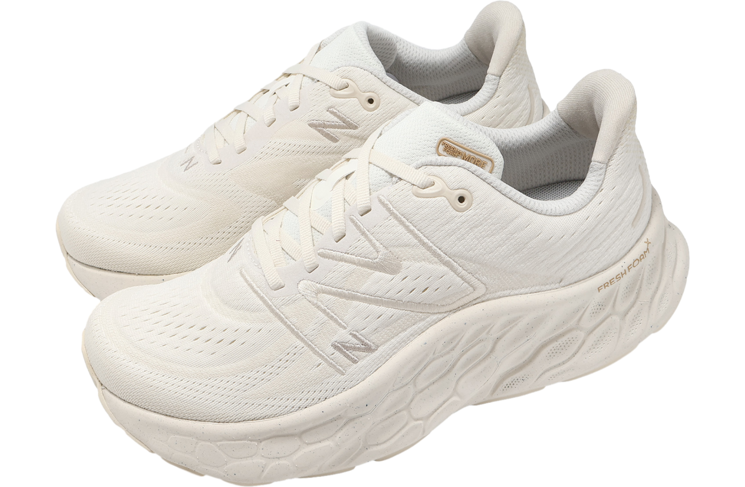 New Balance Fresh Foam X More V4 2E Wide Beige / Ivory