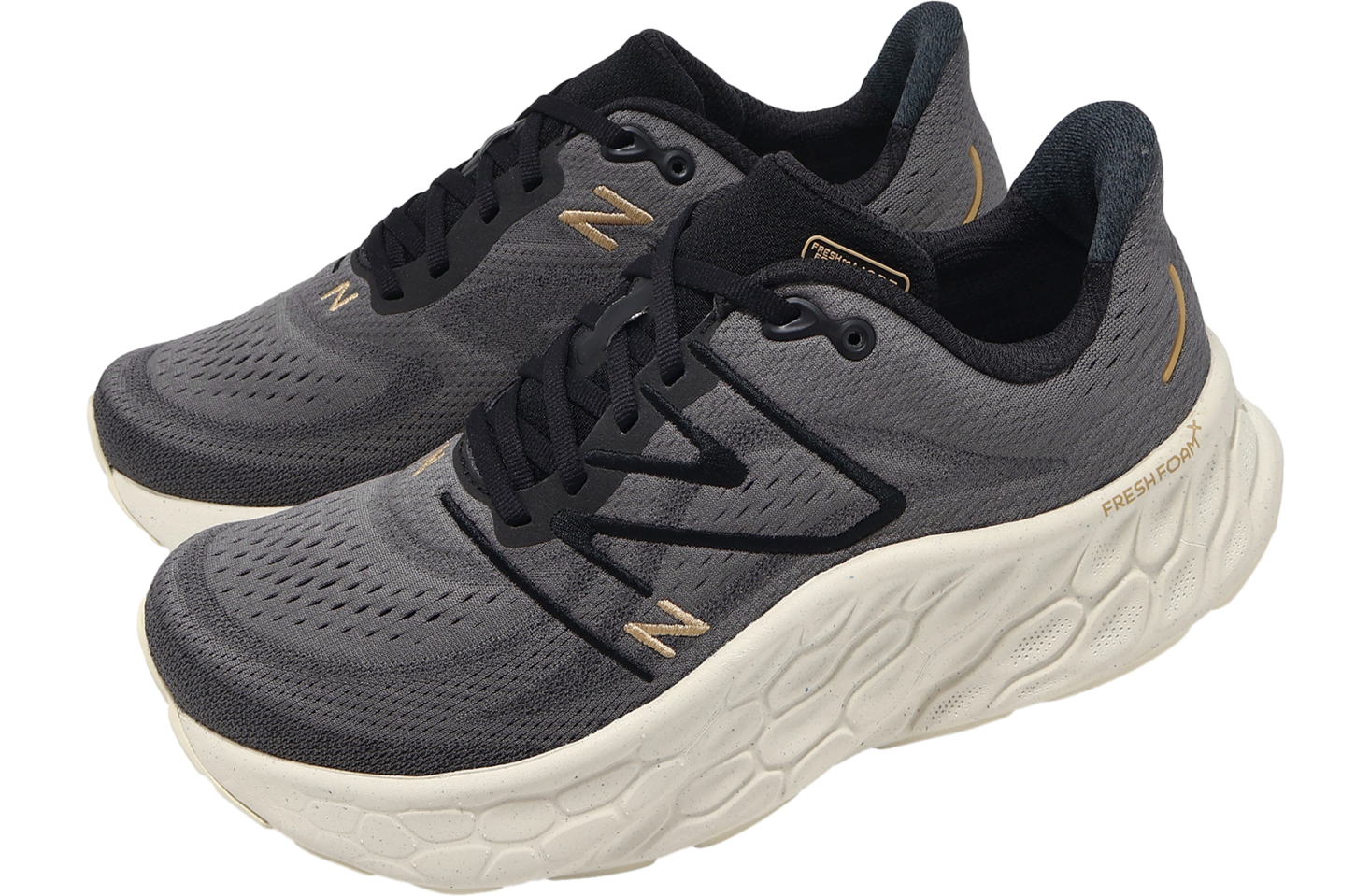 New Balance Fresh Foam X More V4 2E Wide Black / Castlerock