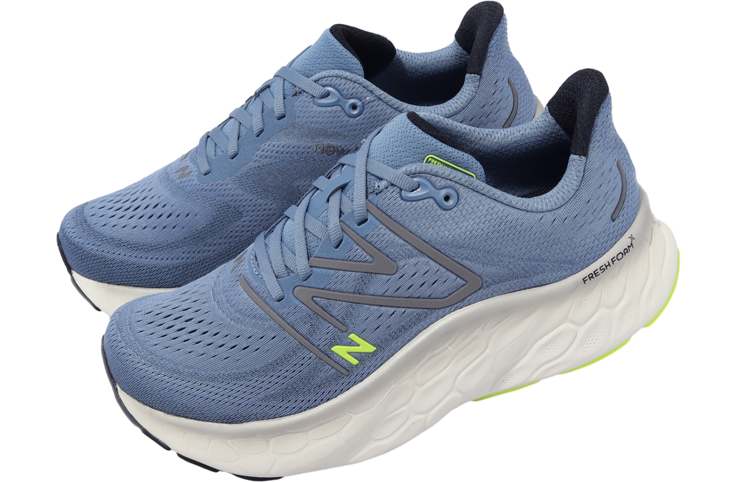 New Balance Fresh Foam X More V4 2E Wide Blue / Grey