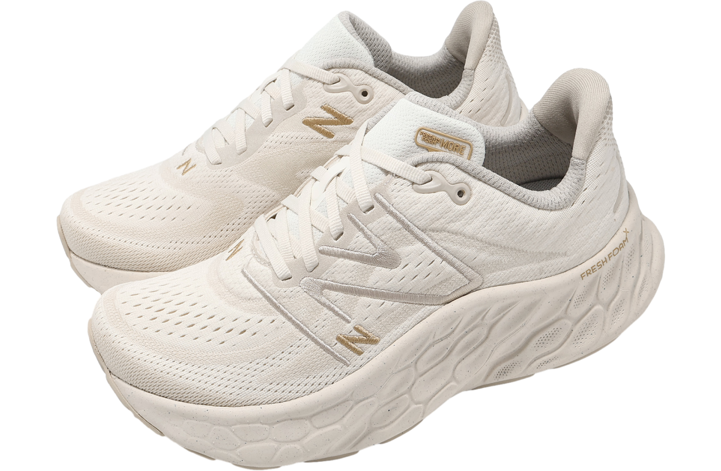 New Balance Fresh Foam X More V4 D Wide WMNS White / Beige