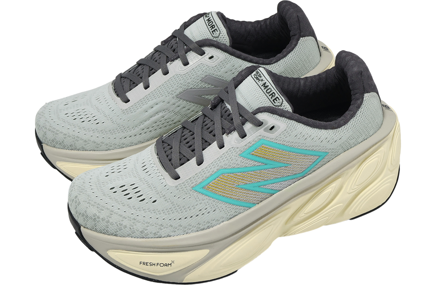 New Balance Fresh Foam X More V5 2E Wide Grey / Beige
