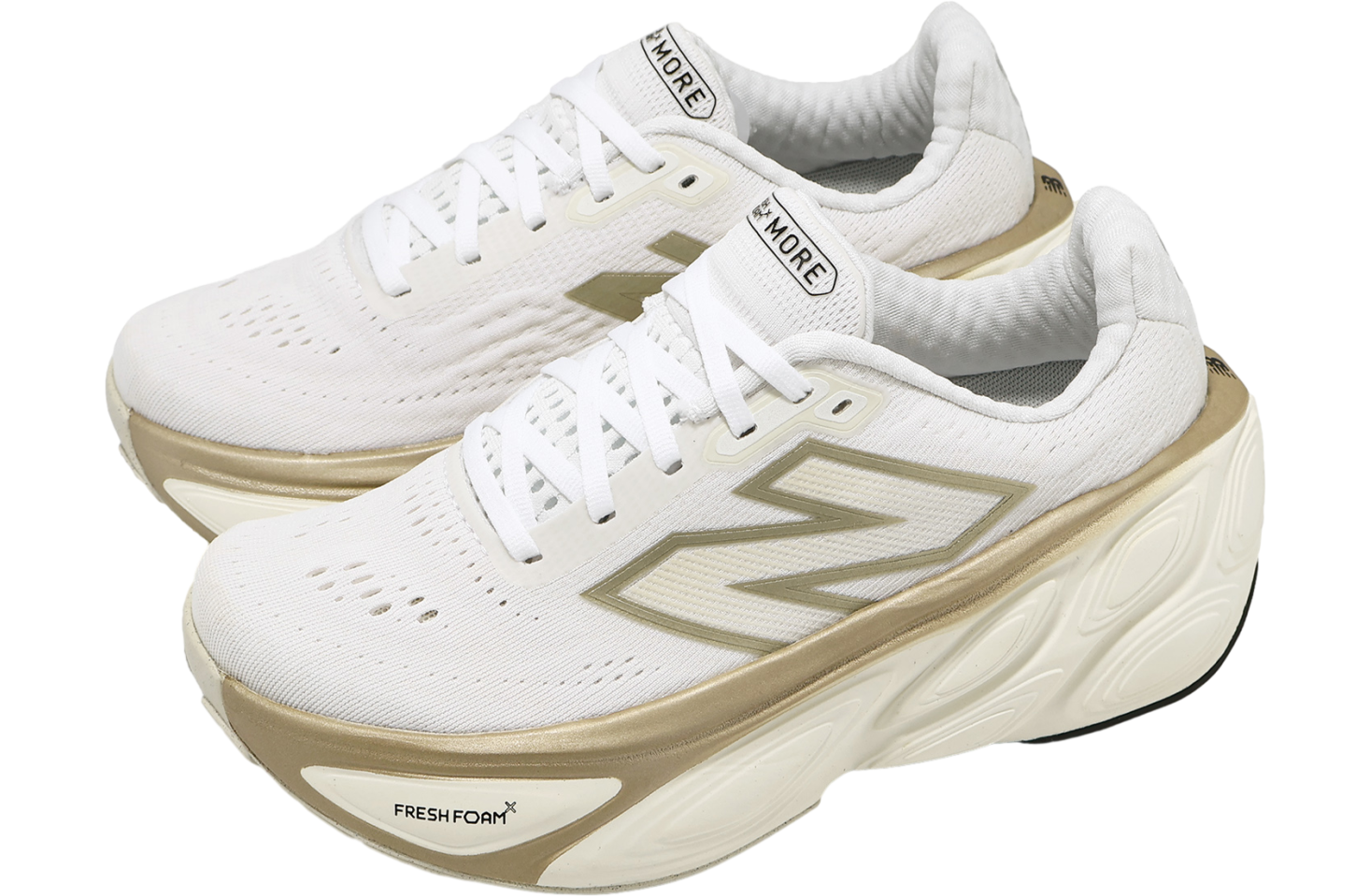 New Balance Fresh Foam X More V5 D Wide WMNS White / Gold