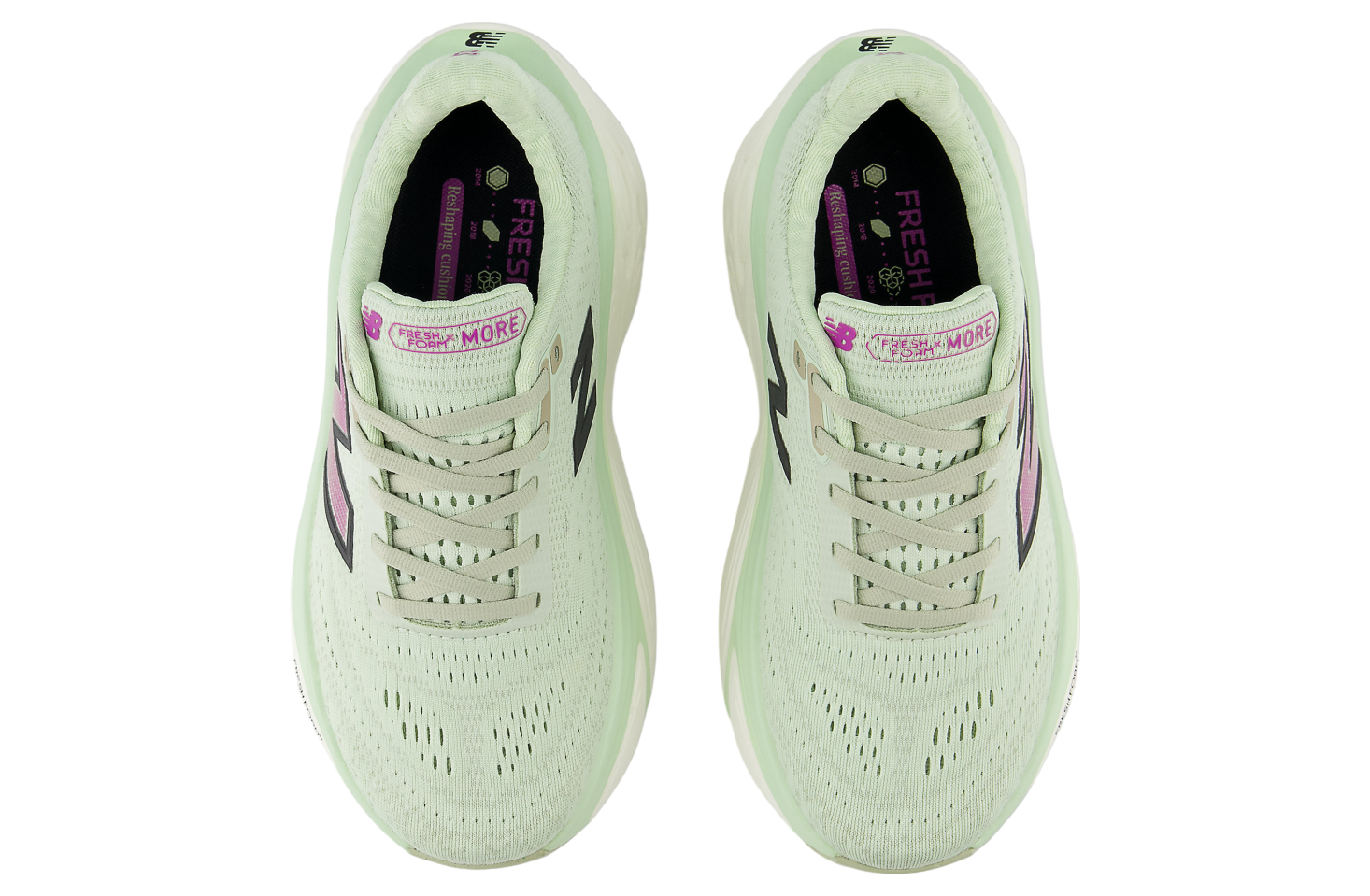 New Balance Fresh Foam X More v5 WMNS Natural Mint / Purple Fuchsia