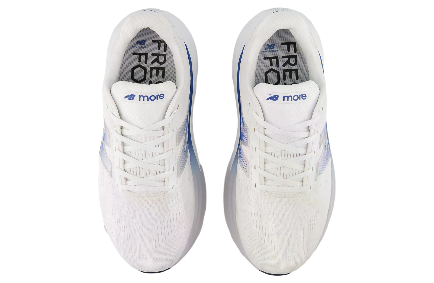 New Balance Fresh Foam X More V6 Men’s Size 11 White Blue Agate MMORLB6 New New Balance Fresh Foam X More v6  main image 2