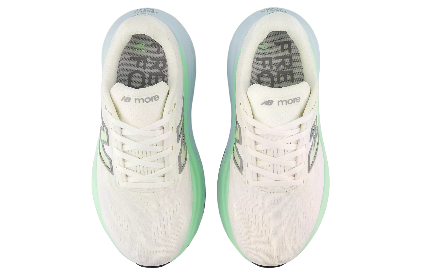 New Balance Fresh Foam X More v6 WMNS Sea Salt / Lab Green - Jul