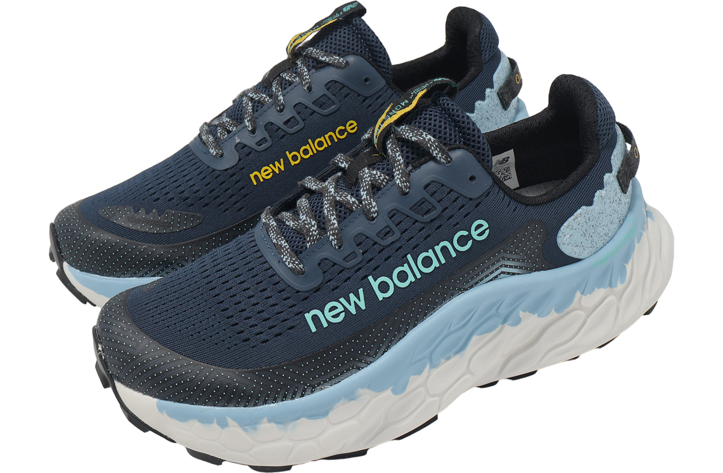 New Balance Fresh Foam X Trail More V3 2E Wide Navy / Chrome Blue