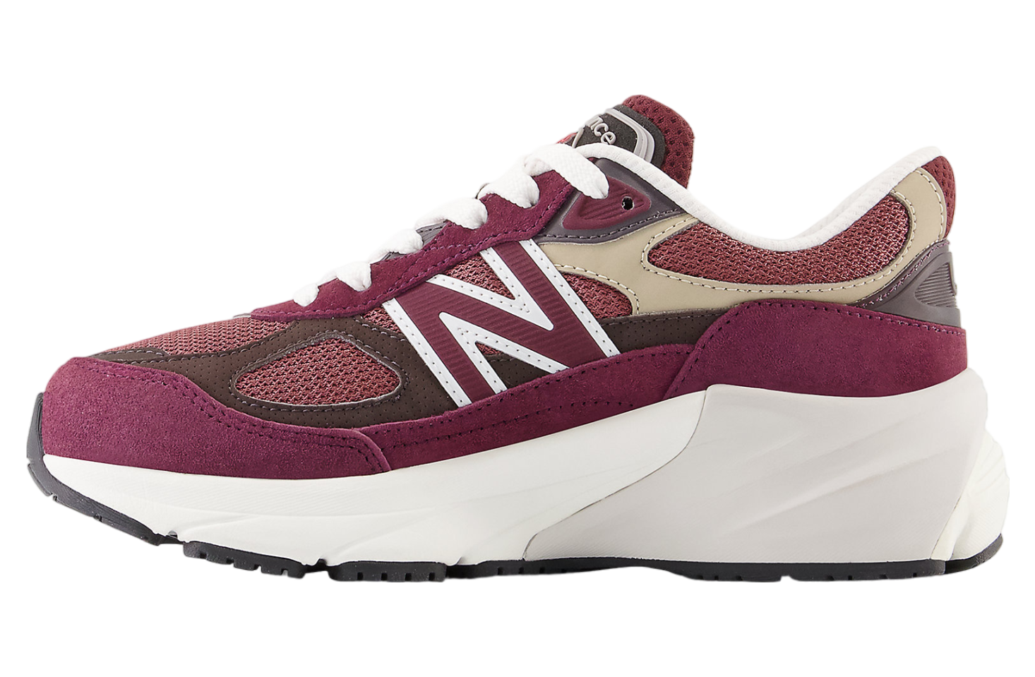 New Balance Fuelcell 990v6 GS Nb Burgundy / Black Coffee