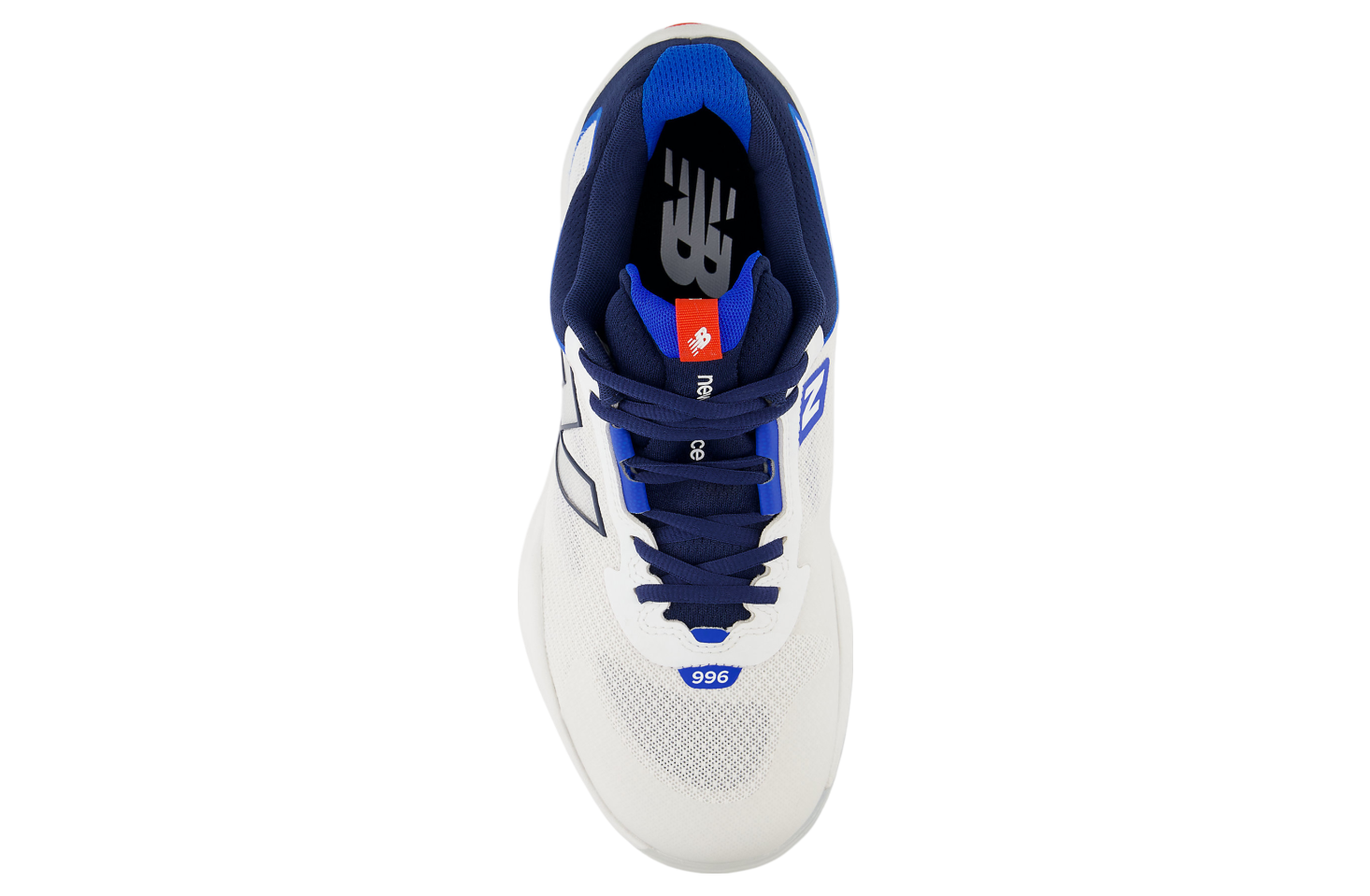 New Balance Fuelcell 996v6 Pickleball White / Team Navy