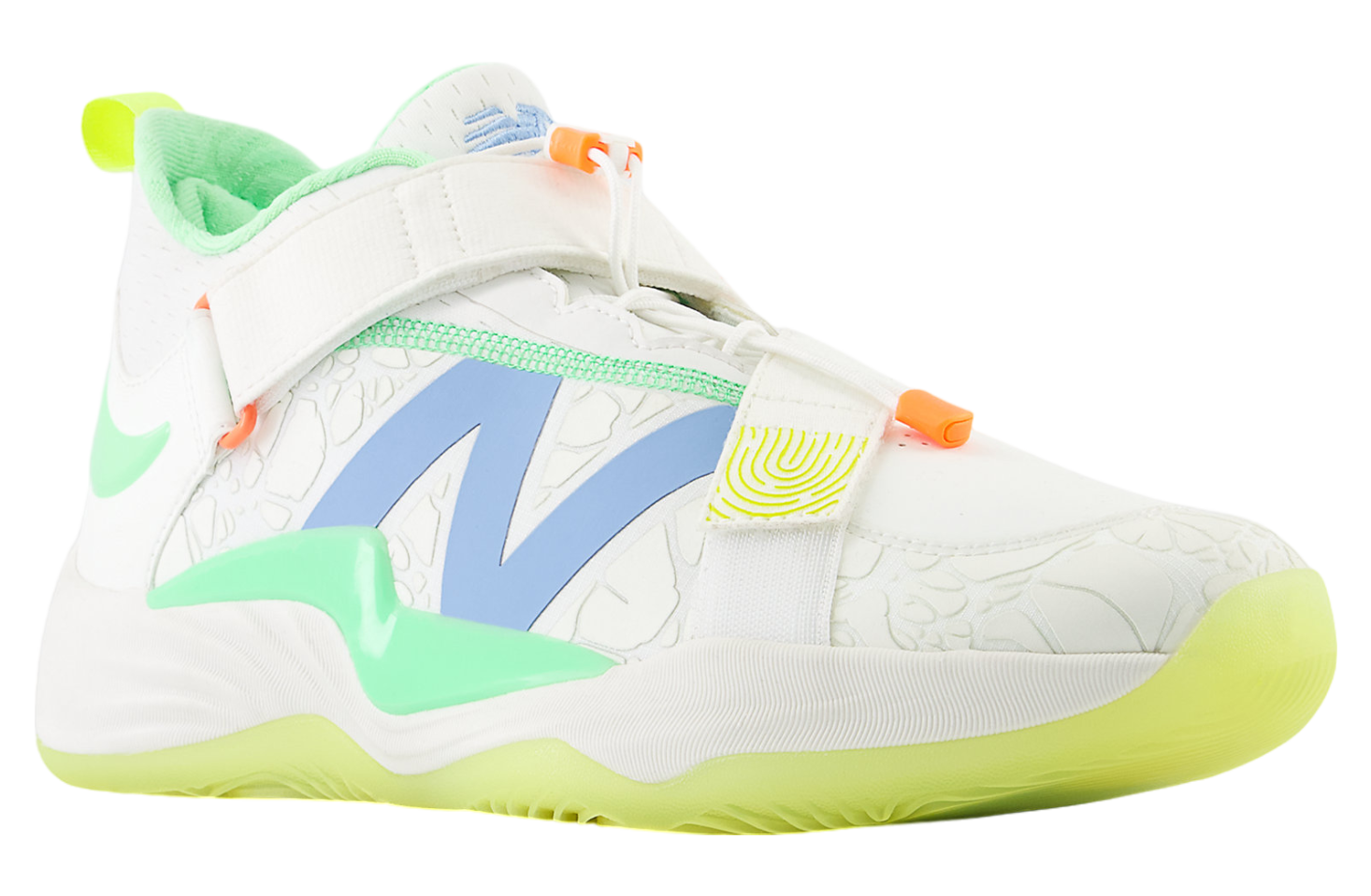 New Balance Fuelcell Lindor 2 Pre-game Optic White / Neon Dragonfly