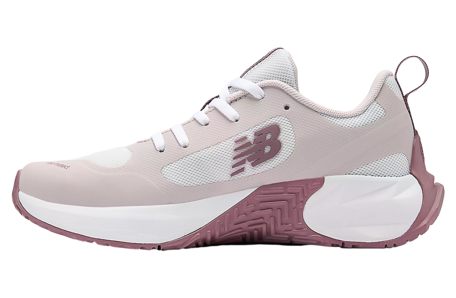 New Balance Fuelcell Play Lace GS Nb White / Stone Pink