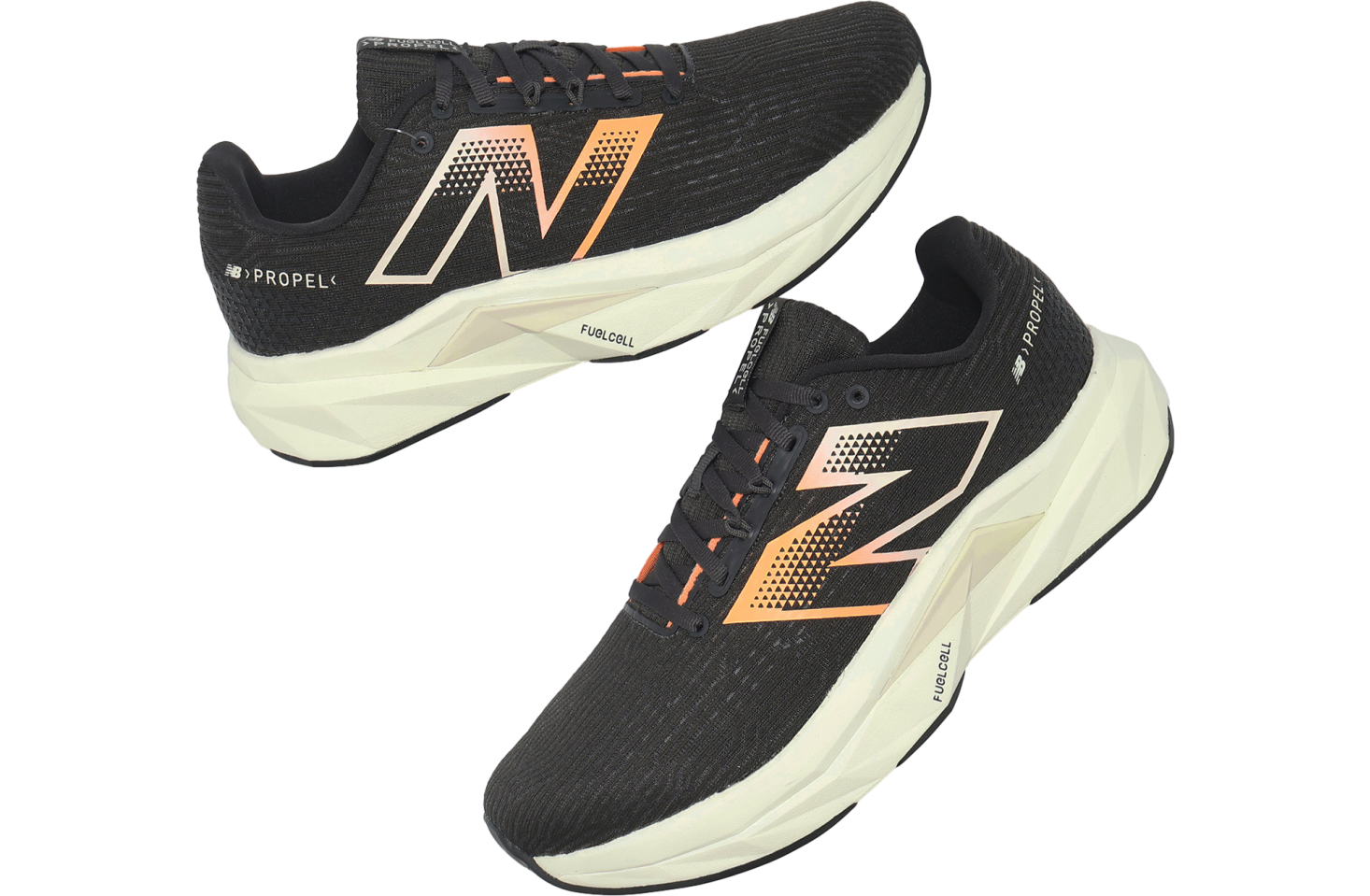 New Balance FuelCell Propel V5 2E Wide Black / Orange - Jan