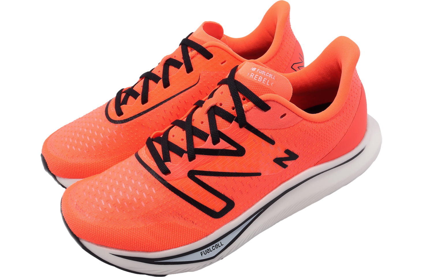 New Balance FuelCell Rebel V3 2E Wide Neon Dragonfly / Black