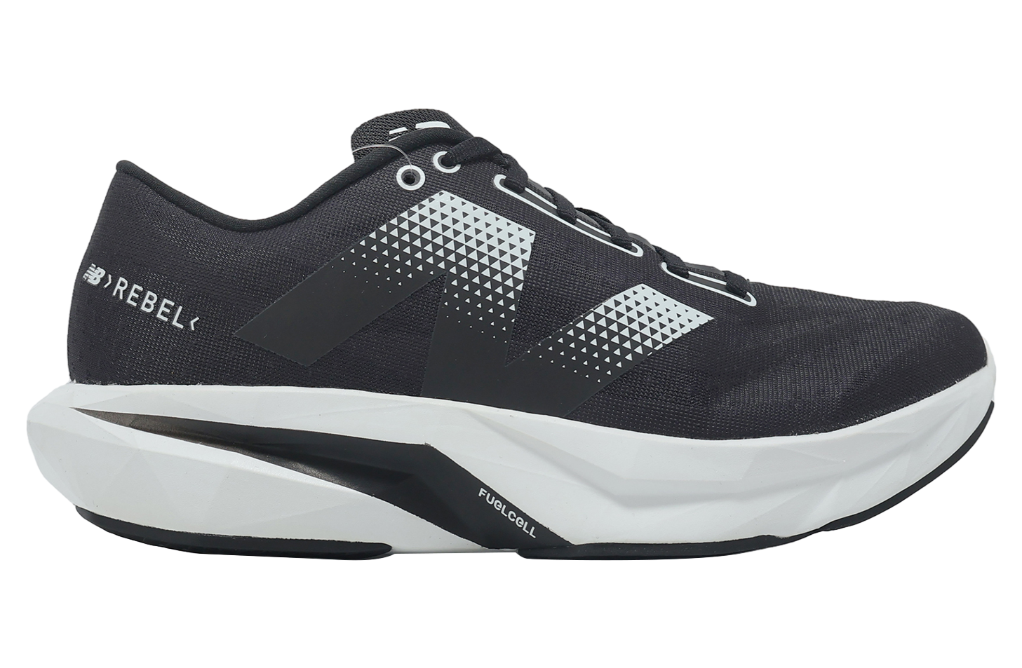 New Balance FuelCell Rebel V4 2E Wide Black / White - Feb