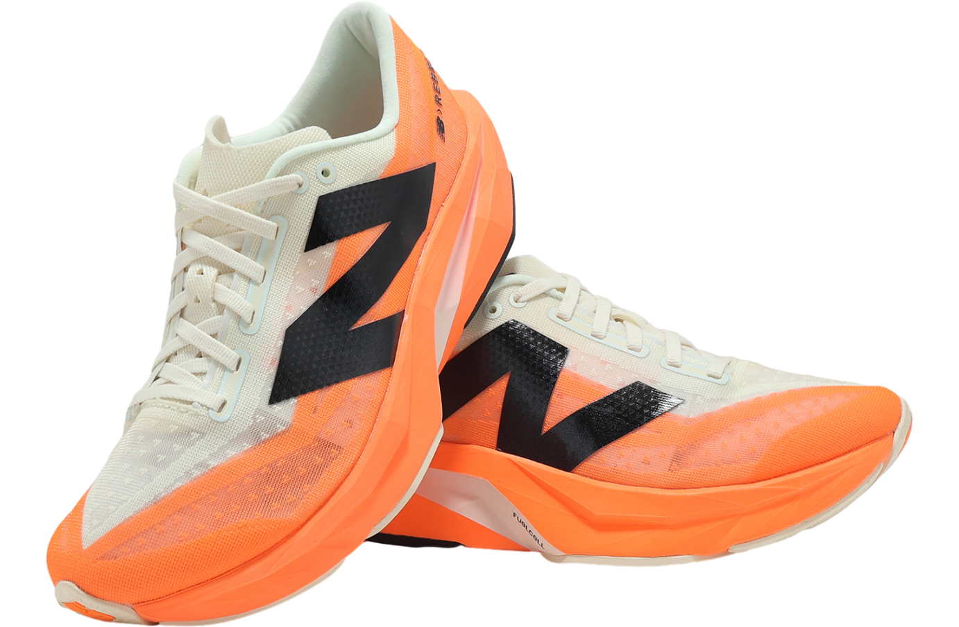 ★ニューバランス★FuelCell Rebel v4★Hot Mango Angora-2E Men's FuelCell Rebel v4 Running Shoe - Hot Mango/Angora