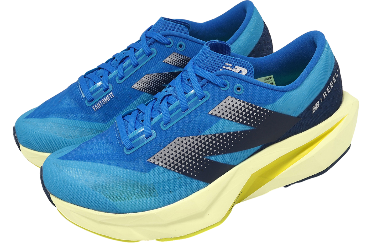 New Balance FuelCell Rebel V4 2E Wide Spice Blue / Blue Oasis