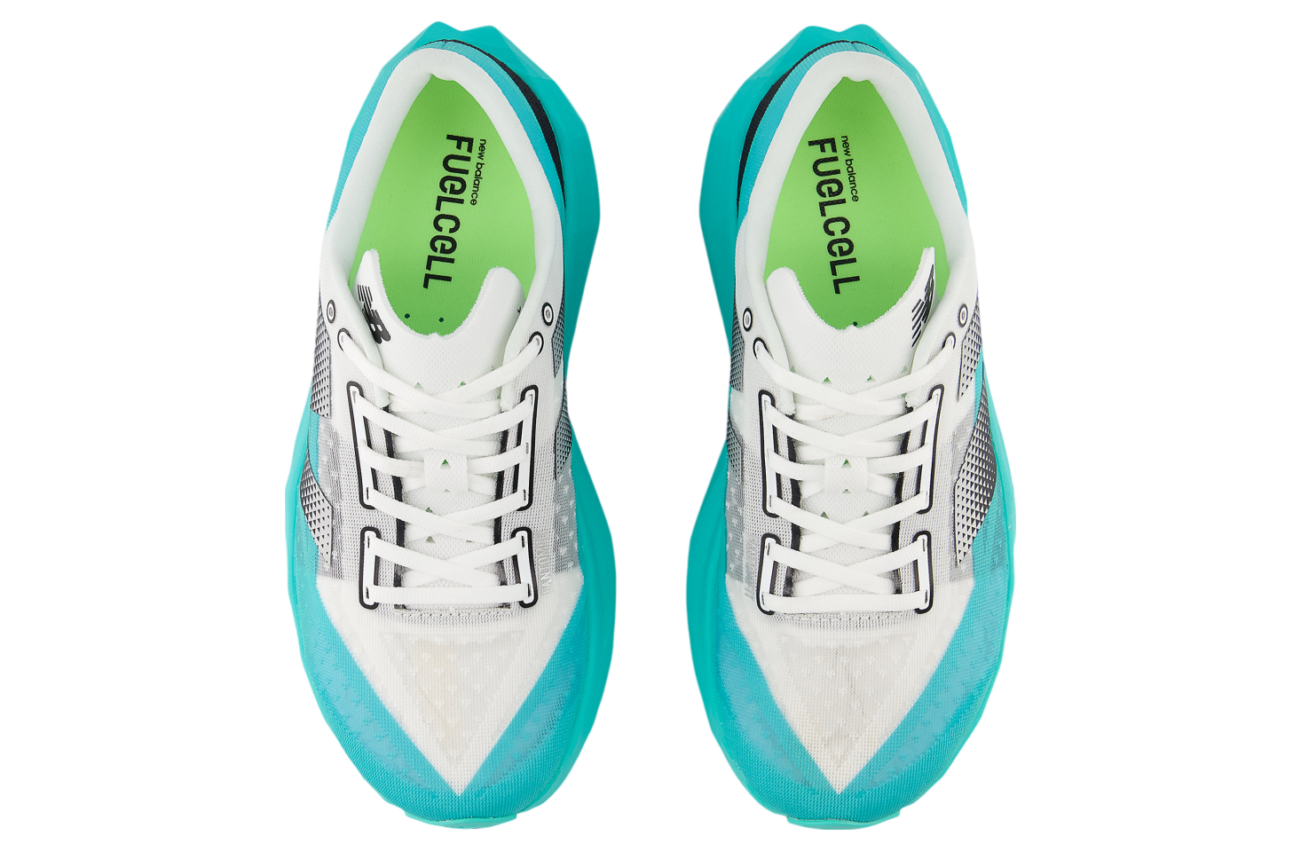 New Balance Fuelcell Rebel v4 Cyber Jade / White